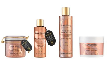 Sanctuary Spa launches Rose Gold Radiance Collection